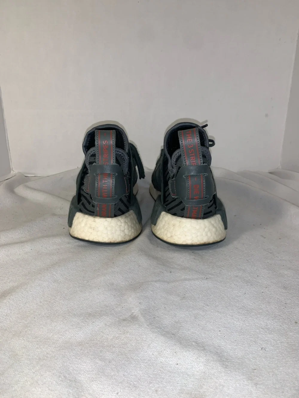 Adidas Womens NMD XR1 Primeknit Utility Ivy Running Sneakers